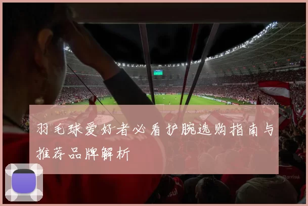 羽毛球爱好者必看护腕选购指南与推荐品牌解析