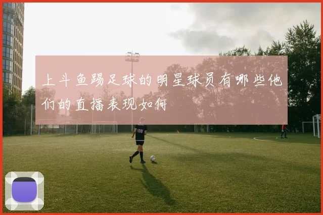 上斗鱼踢足球的明星球员有哪些他们的直播表现如何