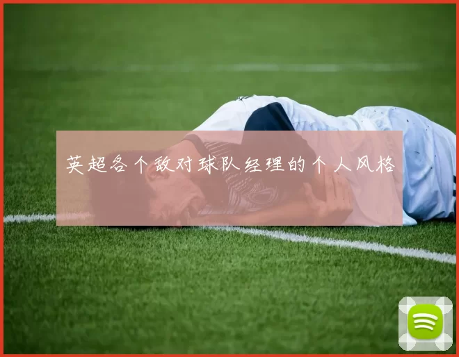 英超各个敌对球队经理的个人风格