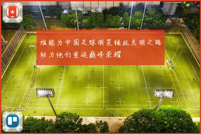 谁能为中国足球明星铺就光明之路助力他们重返巅峰荣耀