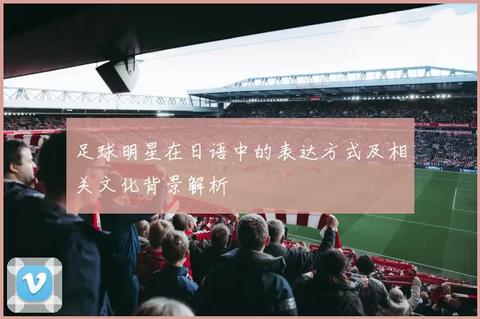 足球明星在日语中的表达方式及相关文化背景解析