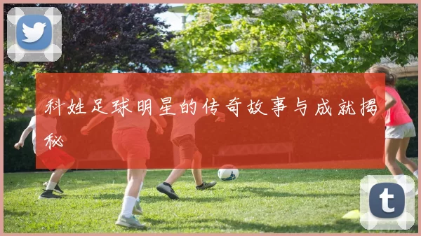 科姓足球明星的传奇故事与成就揭秘