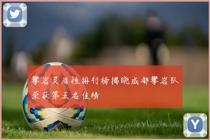 攀岩灵活性排行榜揭晓成都攀岩队荣获第五名佳绩